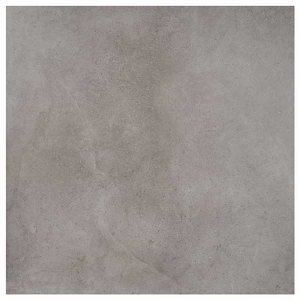 New Rock Fossil Dark Gray 48x48 Limestone Look Matte Porcelain Tile