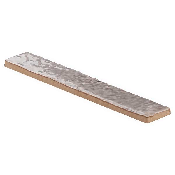 Wabi Sabi Agata Gray 1.5x9 Crackled Glossy Ceramic Tile