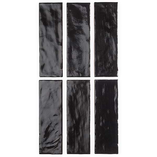Montauk Jet 2x8 Mixed Finish Ceramic Tile