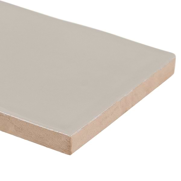 Lancaster Dove Gray 3x6 Polished Ceramic Wall Tile