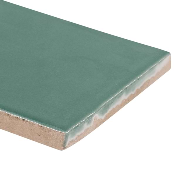 Lancaster Open Seas Green 3x12 Polished Ceramic Wall Tile