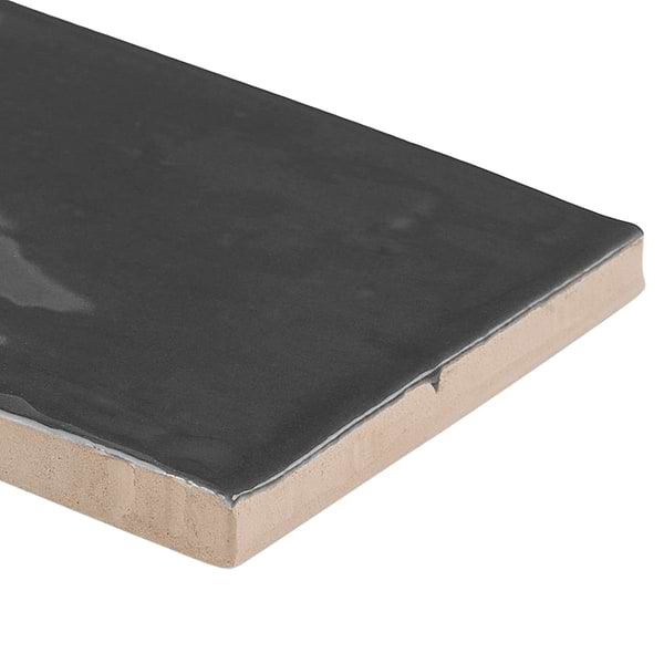 Lancaster Driftwood Gray 3x6 Polished Ceramic Wall Tile