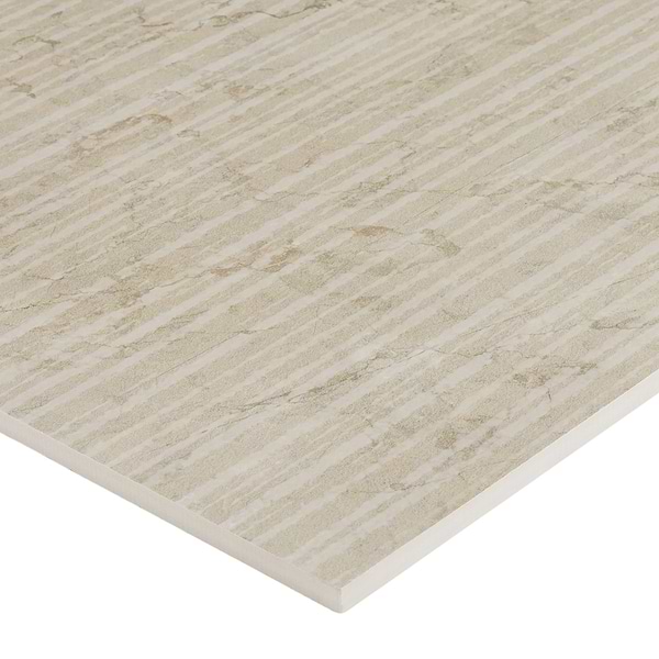 Corretta Flow Sand Beige 24x48 Matte Porcelain Tile in Sand, Beige, View 10, open zoomed image