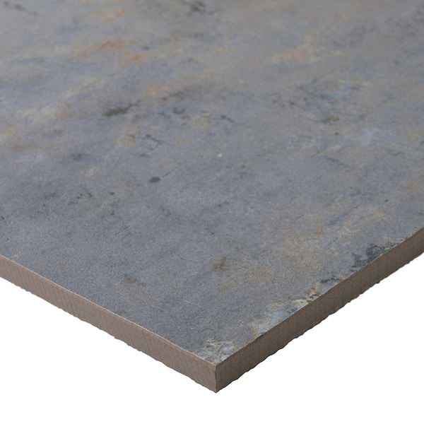 Portrait Ocean Blue 24x48 Matte Porcelain Tile in Blue Gray, View 10, open zoomed image