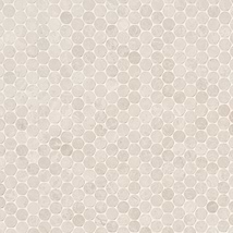 Cream Misto Beige 1" Penny Round Honed Marble Mosaic Tile