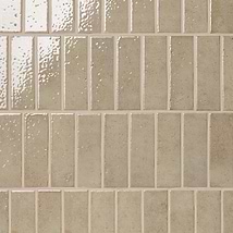 Essa Sand Beige 2x6 Terracotta Look Polished Porcelain Tile