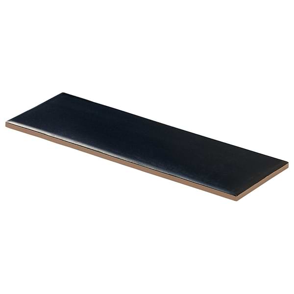 Telos Midnight Metallic 4x12 Matte Ceramic Tile in Metallic, View 7, open zoomed image