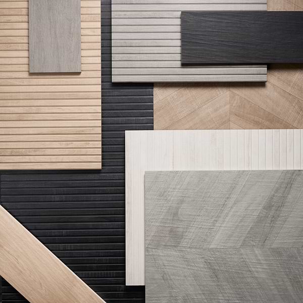 Kenridge Black 8x48 Wood Look Matte Porcelain Tile