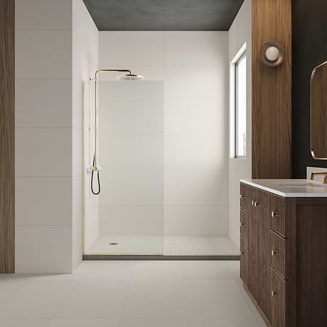 Clay Calm White 2x2 Matte Porcelain Mosaic
