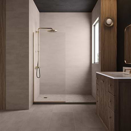 Clay Trust Gray 2x2 Matte Porcelain Mosaic
