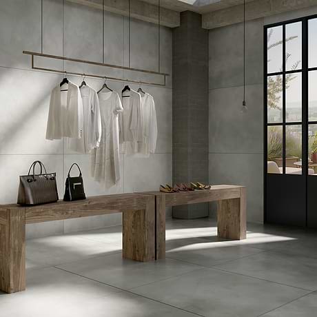 Clay Delight Gray 48x48 Matte Porcelain Tile