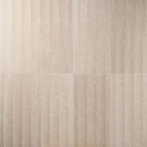 Stonework Fluted Botticino 12x24 3D Honed Marble Tile