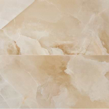Harmonyx Champagne Beige 24x48 Onyx Look Polished Porcelain Tile