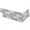 Tenerife Glacier Gray 6x24 Splitface Marble Stacked Stone Corner