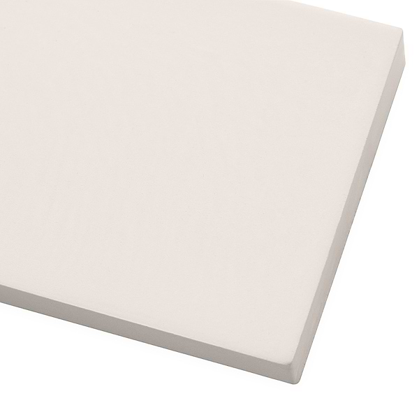 Color One Chalk White 2x8 Matte Cement Tile