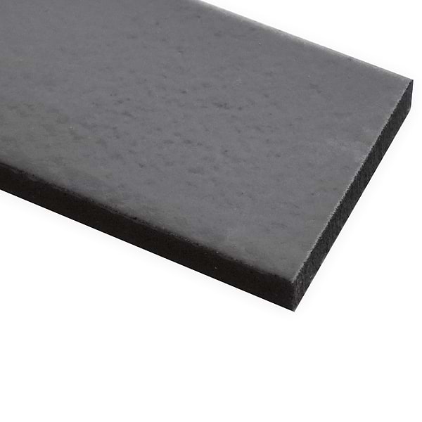 Color One Fossil Gray 2x8 Glossy Lava Stone Tile 