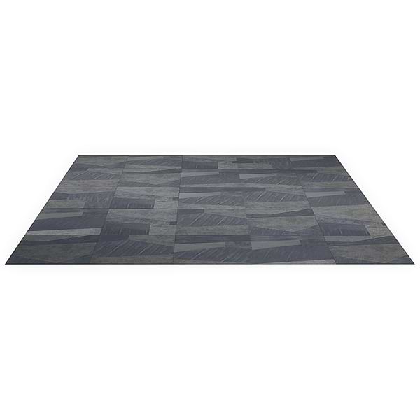 Stories Black 24x24 Matte Porcelain Tile