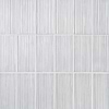 Nabi Subway Arctic Blue 4.5x9 Fluted Ridged Crackled Glossy Glass Tile