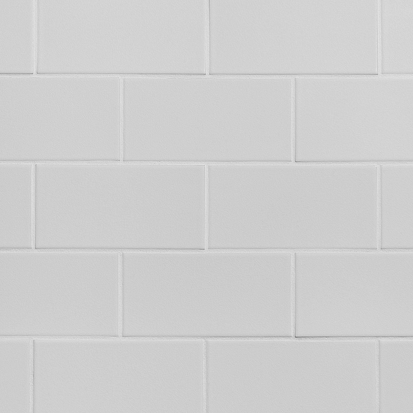 Seaside Cotton White 4x8 Crackled Glossy Ceramic Tile