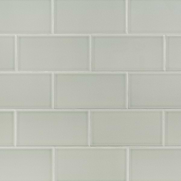 Seaside Fern Green 4x8 Crackled Glossy Ceramic Tile