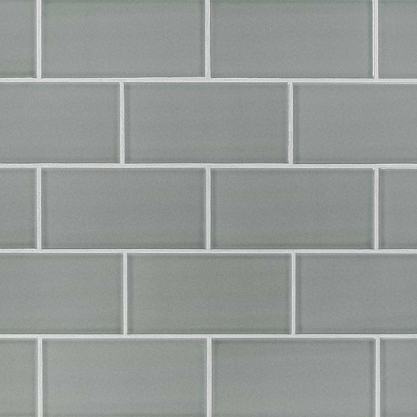 Seaside Steel Blue 4x8 Crackled Glossy Ceramic Tile