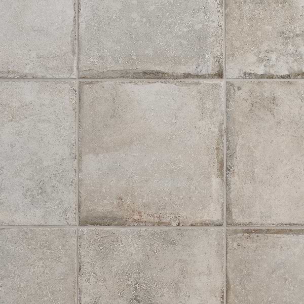 Seville Efeso Gray 12x12 Travertine Look Matte Porcelain Tile