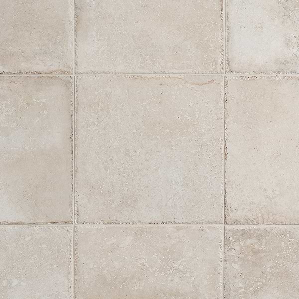 Seville Pergamo Beige 12x12 Travertine Look Matte Porcelain Tile