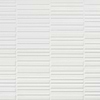 Sydney White 8x16 3D Glossy and Matte Mixed Finish Ceramic Tile