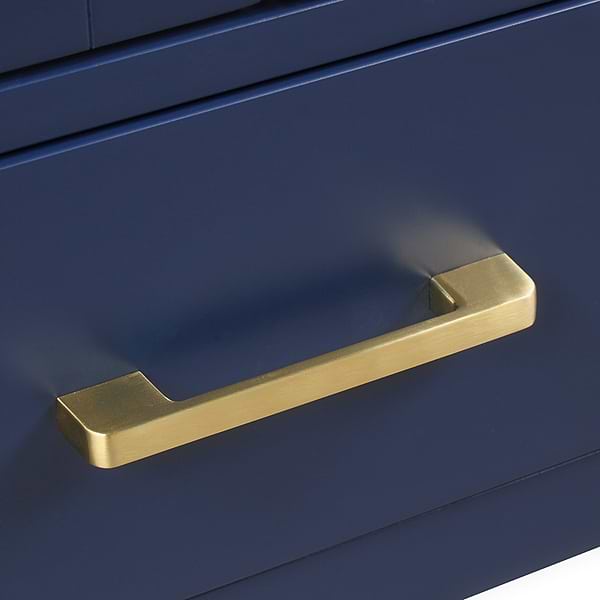 Athena 36'' Blue Vanity And Marble Counter