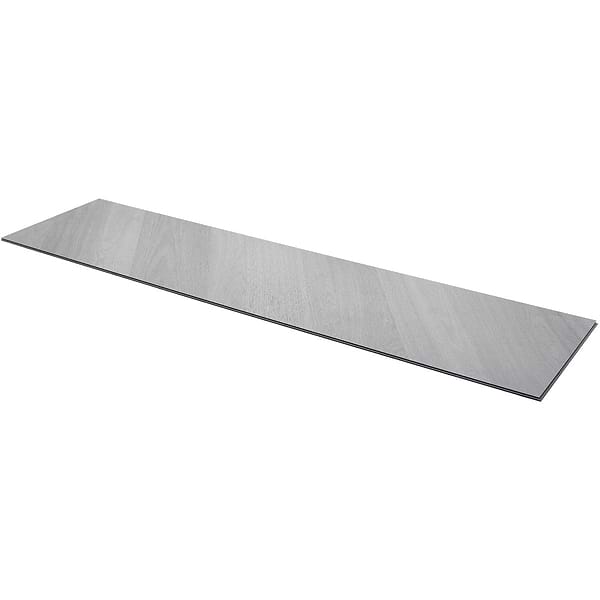 Stacy Garcia Fleetwood Chevron Silver Rigid Core Click 12x48 Luxury Vinyl Plank Flooring