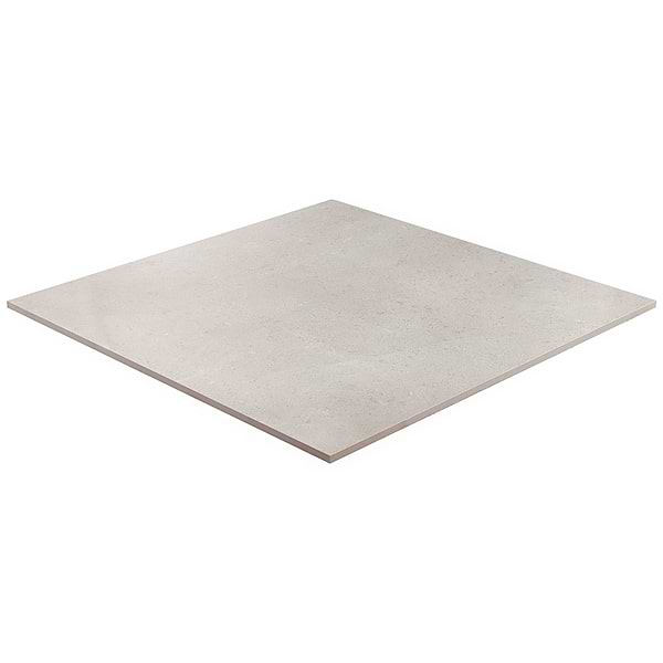 New Rock Fumo Light Gray 48x48 Limestone Look Matte Porcelain Tile