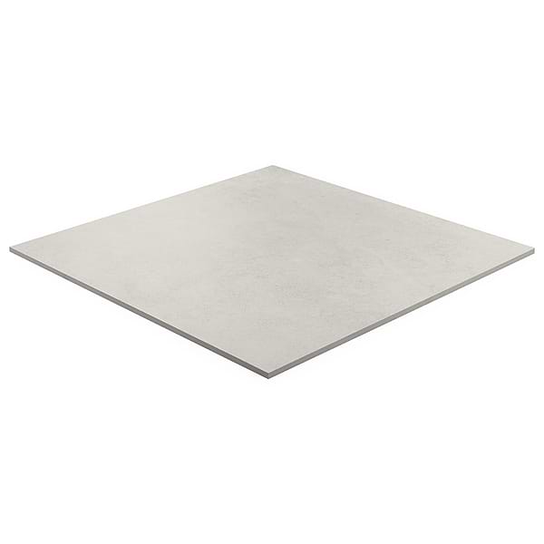 New Rock Perla White 48x48 Limestone Look Matte Porcelain Tile