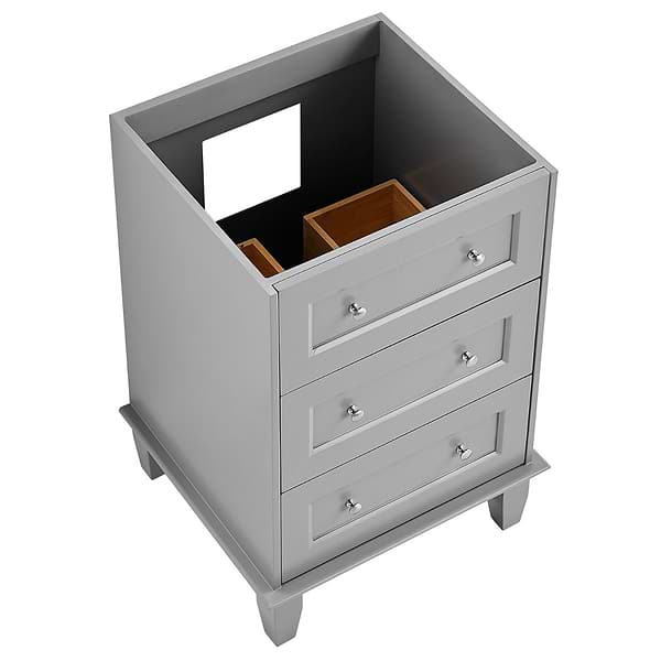 Nora Gray 24" Single Vanity with Carrara Marble Top