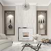 Nashville White 12x24 Travertine Look Matte Porcelain Tile