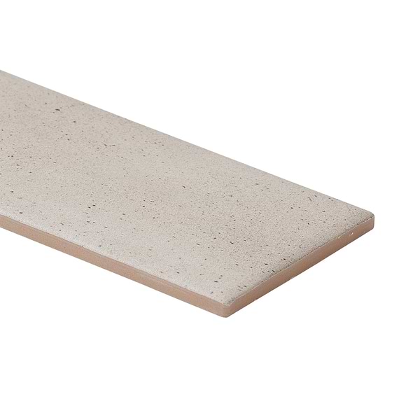 Telos Deco Ivory White 4x12 Terracotta Look Matte Ceramic Tile, View 8, open zoomed image