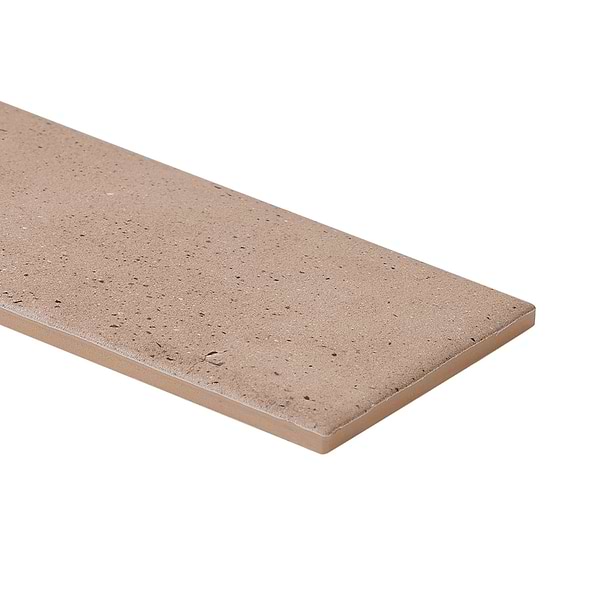 Telos Deco Sand Beige 4x12 Terracotta Look Matte Ceramic Tile in Beige, View 8, open zoomed image