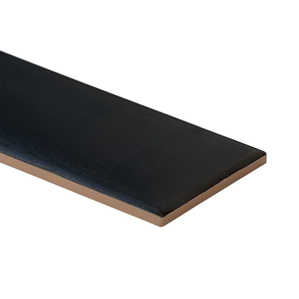 Telos Midnight Metallic 4x12 Matte Ceramic Tile in Metallic, View 8, open zoomed image