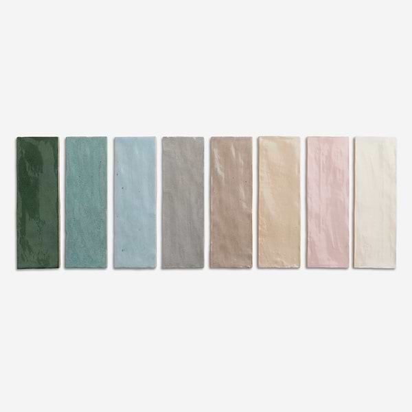 Portmore White 3x8 Glossy Ceramic Subway Tile