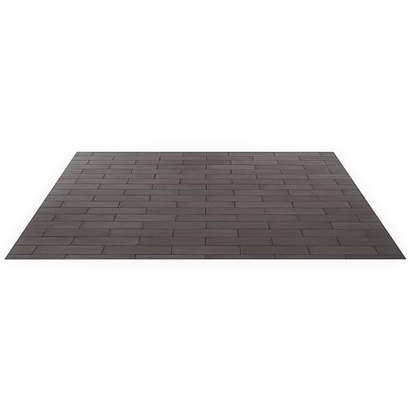Color One Charcoal Gray 2x8 Matte Cement Tile