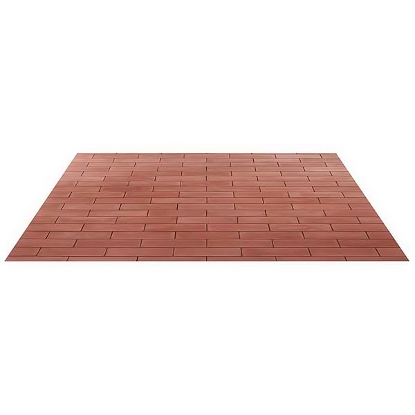 Color One Cotto Red 2x8 Matte Cement Tile