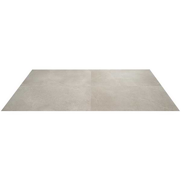 New Rock Fumo Light Gray 24x48 Limestone Look Matte Porcelain Tile