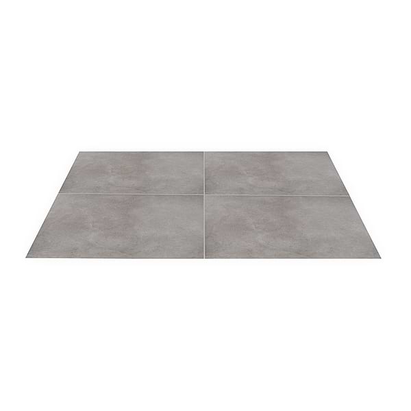 New Rock Fossil Dark Gray 48x48 Limestone Look Matte Porcelain Tile