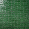 Wabi Sabi Emerald Green 1.5x9 Crackled Glossy Ceramic Tile