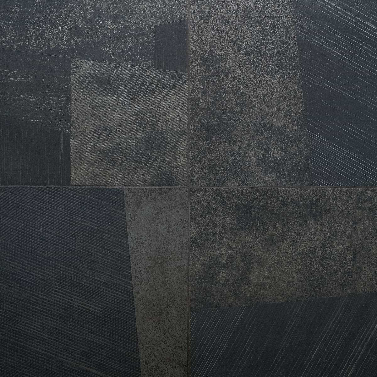 Stories Black 24x24 Matte Porcelain Tile