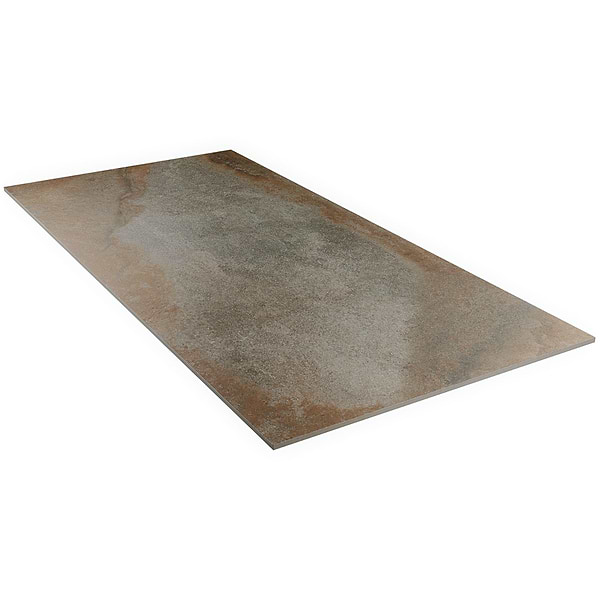 Acadia Iron Gray 24x48 Slate Look Matte Porcelain Tile