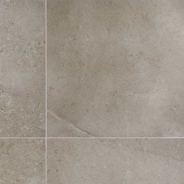 New Rock Tortora Beige 24x24 Limestone Look Matte Porcelain Tile