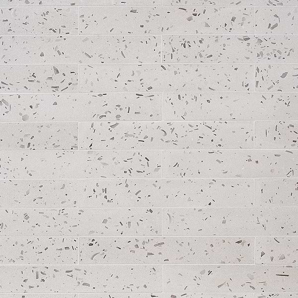 Mancala Lunar Gray 3x16 Matte Terrazzo Tile