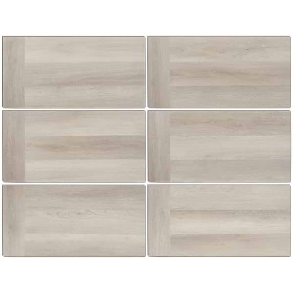 Stacy Garcia Fleetwood Parquet Plume Rigid Core Click 12x24 Luxury Vinyl Tile