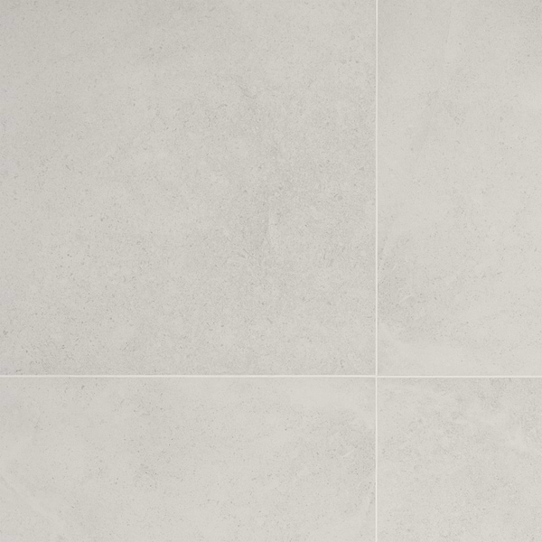 New Rock Perla White 24x48 Limestone Look Matte Porcelain Tile