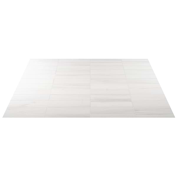 Bianco Dolomite White 4x12 Premium Honed Marble Tile